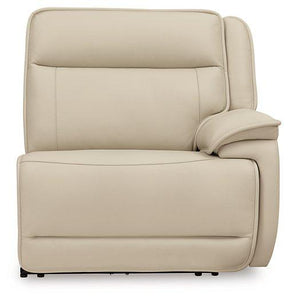 Double Deal Power Reclining Loveseat Sectional with Console - 46 Furniture and Mattress Gallery