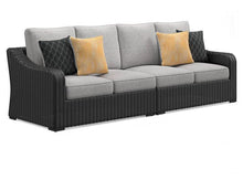 Load image into Gallery viewer, Beachcroft 2-Piece Outdoor Loveseat with Cushion - 46 Furniture and Mattress Gallery
