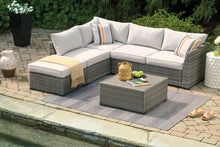 Load image into Gallery viewer, Cherry Point 4-piece Outdoor Sectional Set - 46 Furniture and Mattress Gallery
