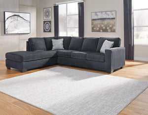 Altari 2-Piece Sleeper Sectional with Chaise - 46 Furniture and Mattress Gallery