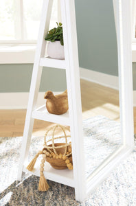 Evesen Floor Standing Mirror/Storage - 46 Furniture and Mattress Gallery