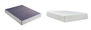 Chime 12 Inch Memory Foam Mattress Set - 46 Furniture and Mattress Gallery