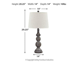 Mair Table Lamp (Set of 2) - 46 Furniture and Mattress Gallery