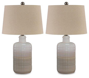 Marnina Table Lamp (Set of 2) - 46 Furniture and Mattress Gallery