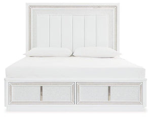 Chalanna Upholstered Storage Bed - 46 Furniture and Mattress Gallery