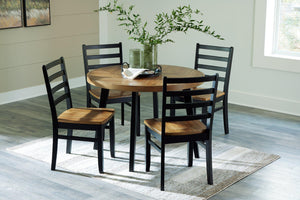 Blondon Dining Table and 4 Chairs (Set of 5) - 46 Furniture and Mattress Gallery