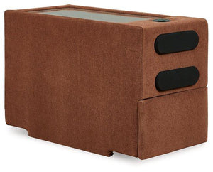 Modmax Sectional Loveseat with Audio System - 46 Furniture and Mattress Gallery