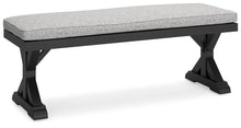 Load image into Gallery viewer, Beachcroft Outdoor Bench with Cushion - 46 Furniture and Mattress Gallery
