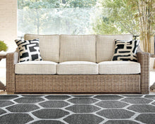 Load image into Gallery viewer, Beachcroft Outdoor Sofa with Cushion - 46 Furniture and Mattress Gallery
