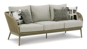 Swiss Valley Outdoor Sofa with Cushion - 46 Furniture and Mattress Gallery