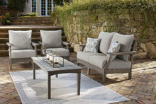 Load image into Gallery viewer, Visola Outdoor Loveseat Conversation Set - 46 Furniture and Mattress Gallery
