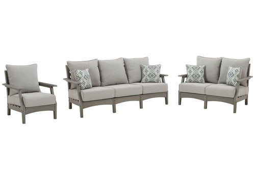 Visola Outdoor Seating Set - 46 Furniture and Mattress Gallery