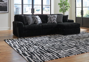 Midnight-Madness Sectional Sofa with Chaise - 46 Furniture and Mattress Gallery