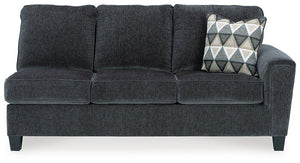 Abinger 2-Piece Sleeper Sectional with Chaise - 46 Furniture and Mattress Gallery