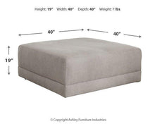 Load image into Gallery viewer, Katany Oversized Accent Ottoman - 46 Furniture and Mattress Gallery
