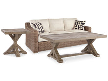 Load image into Gallery viewer, Beachcroft Beachcroft Nuvella Sofa with Coffee and End Table
