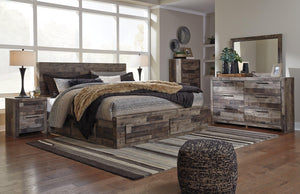 Derekson Bed with 6 Storage Drawers - 46 Furniture and Mattress Gallery