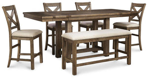 Moriville Counter Height Dining Set - 46 Furniture and Mattress Gallery