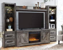 Load image into Gallery viewer, Wynnlow 4-Piece Entertainment Center with Electric Fireplace - 46 Furniture and Mattress Gallery
