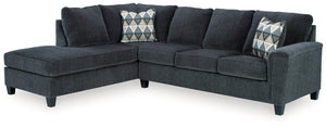 Abinger 2-Piece Sleeper Sectional with Chaise - 46 Furniture and Mattress Gallery
