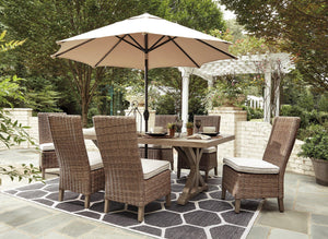 Beachcroft Outdoor Dining Set - 46 Furniture and Mattress Gallery