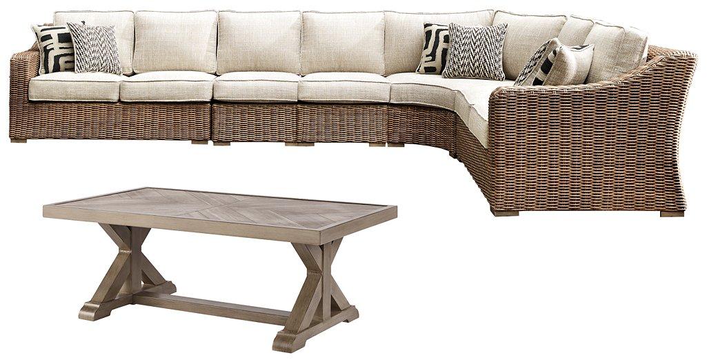 Beachcroft Outdoor Seating Set - 46 Furniture and Mattress Gallery