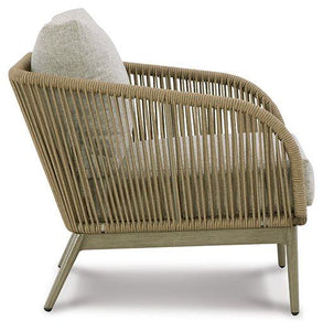 Swiss Valley Lounge Chair with Cushion (Set of 2) - 46 Furniture and Mattress Gallery