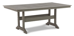 Visola Outdoor Dining Table with 6 Chairs - 46 Furniture and Mattress Gallery