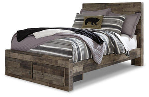 Derekson Bed with 2 Storage Drawers - 46 Furniture and Mattress Gallery