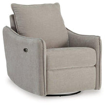 Load image into Gallery viewer, McBurg Swivel Power Recliner - 46 Furniture and Mattress Gallery
