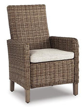 Load image into Gallery viewer, Beachcroft Outdoor Arm Chair with Cushion (Set of 2) - 46 Furniture and Mattress Gallery
