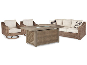 Beachcroft Outdoor Seating Set - 46 Furniture and Mattress Gallery