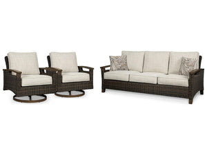 Paradise Trail Outdoor Seating Set - 46 Furniture and Mattress Gallery