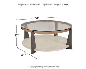 Frazwa Coffee Table - 46 Furniture and Mattress Gallery