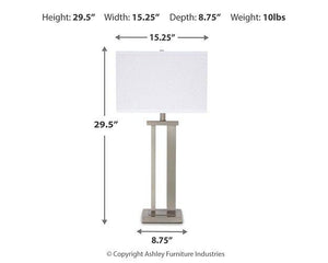 Aniela Table Lamp (Set of 2) - 46 Furniture and Mattress Gallery