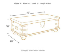 Load image into Gallery viewer, Carynhurst Coffee Table with Lift Top - 46 Furniture and Mattress Gallery
