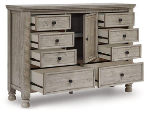 Harrastone Dresser and Mirror - 46 Furniture and Mattress Gallery