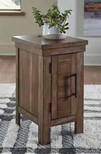 Moriville Chairside End Table - 46 Furniture and Mattress Gallery