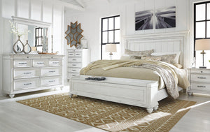 Kanwyn Bed with Storage Bench - 46 Furniture and Mattress Gallery
