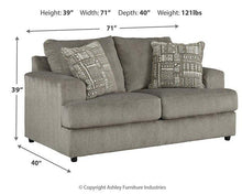 Load image into Gallery viewer, Soletren Loveseat - 46 Furniture and Mattress Gallery
