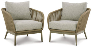 Swiss Valley Lounge Chair with Cushion (Set of 2) - 46 Furniture and Mattress Gallery