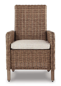Beachcroft Outdoor Arm Chair with Cushion (Set of 2) - 46 Furniture and Mattress Gallery
