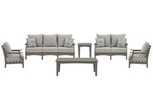 Load image into Gallery viewer, Visola Outdoor Sofa and Loveseat Set - 46 Furniture and Mattress Gallery
