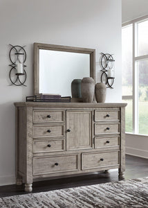 Harrastone Dresser and Mirror - 46 Furniture and Mattress Gallery