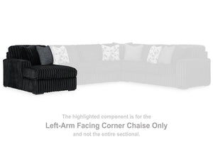 Midnight-Madness Sectional Sofa with Chaise - 46 Furniture and Mattress Gallery