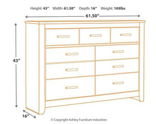 Load image into Gallery viewer, Brinxton Dresser and Mirror - 46 Furniture and Mattress Gallery
