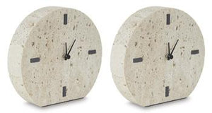 Donfordson Table Clock (Set of 2) - 46 Furniture and Mattress Gallery
