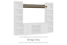 Load image into Gallery viewer, Trinell 4-Piece Entertainment Center with Electric Fireplace - 46 Furniture and Mattress Gallery
