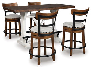 Valebeck Counter Height Dining Set - 46 Furniture and Mattress Gallery