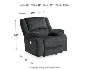 Draycoll Power Recliner - 46 Furniture and Mattress Gallery